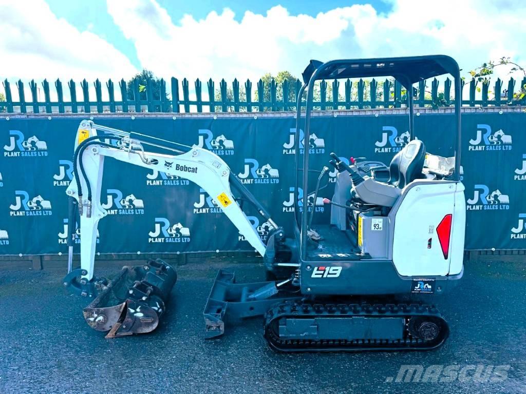 Bobcat E 19 Mini ekskavatori < 7 t