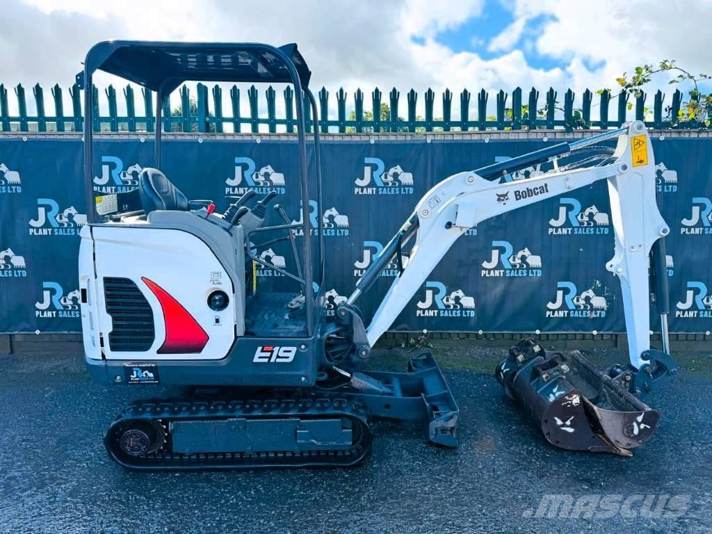 Bobcat E 19 Mini ekskavatori < 7 t