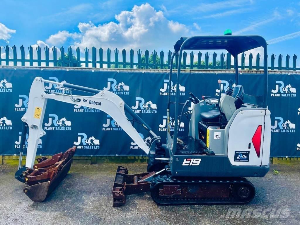 Bobcat E 19 Mini ekskavatori < 7 t