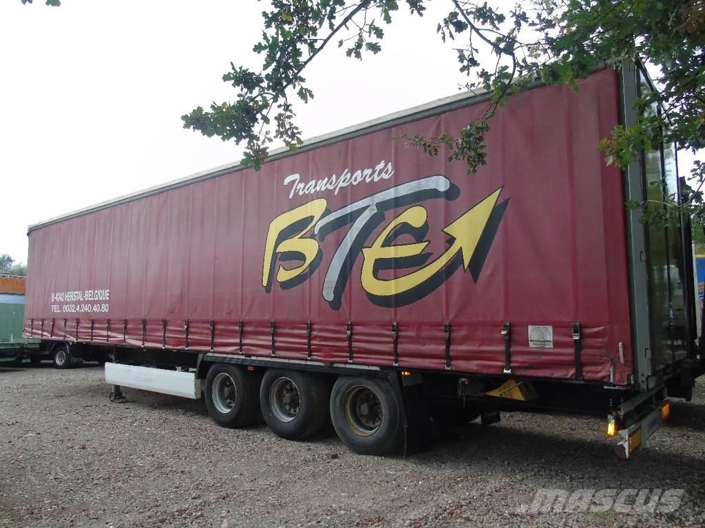 Krone 3x BPW + COIL Tents puspiekabes