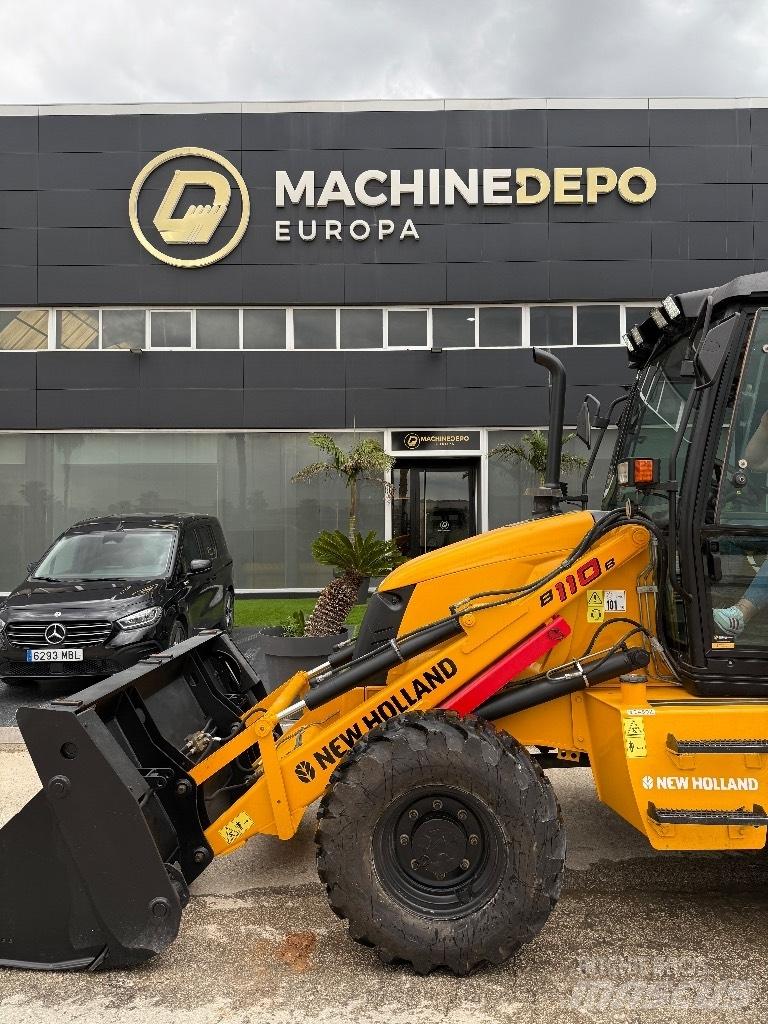 New Holland B 110 B Ekskavatori-iekrāvēji