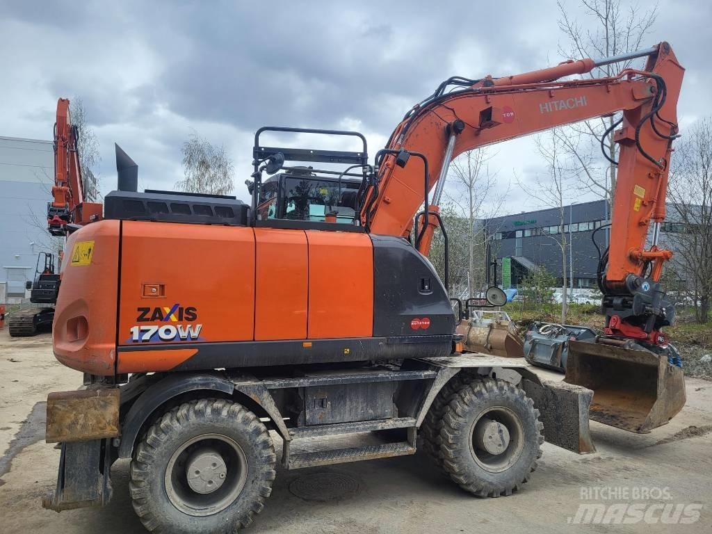 Hitachi ZX170W-6 Ekskavatori uz riteņiem