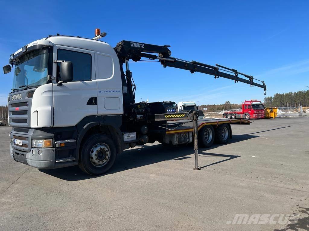 Scania R 420 LB Smagās mašīnas ar celtni