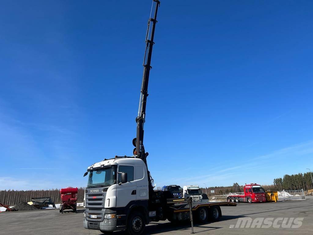 Scania R 420 LB Smagās mašīnas ar celtni