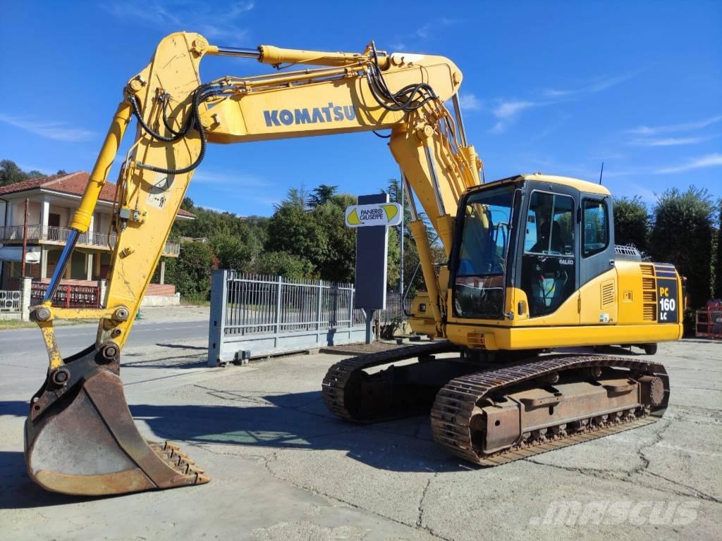 Komatsu PC 160 LC-7 Kāpurķēžu ekskavatori