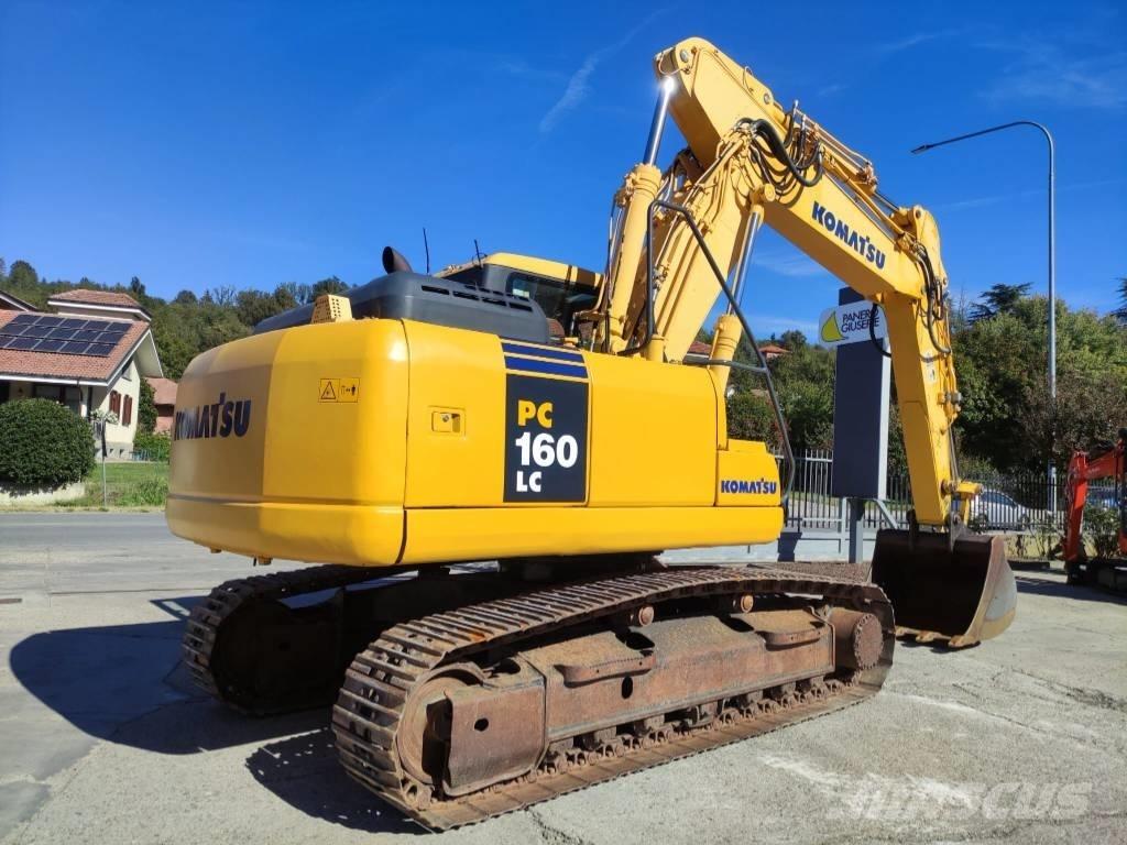Komatsu PC 160 LC-7 Kāpurķēžu ekskavatori