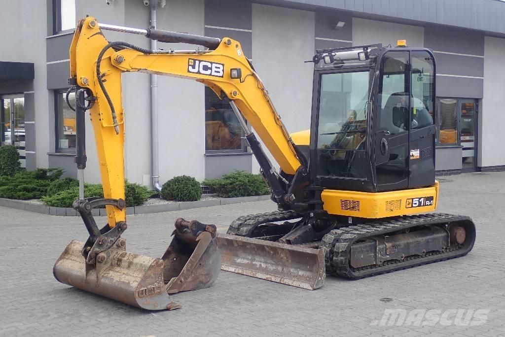 JCB 51 R-1 Mini ekskavatori < 7 t