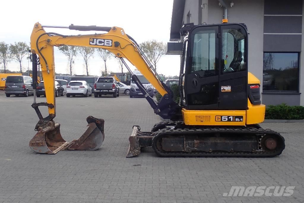 JCB 51 R-1 Mini ekskavatori < 7 t