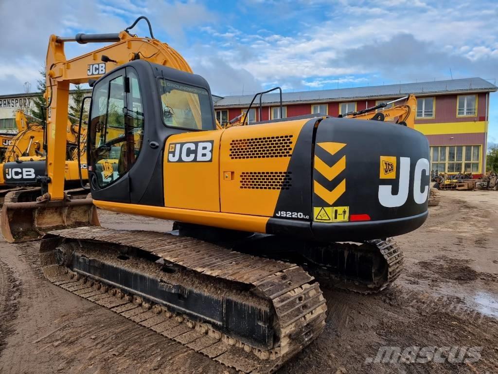 JCB JS 220 LC Kāpurķēžu ekskavatori