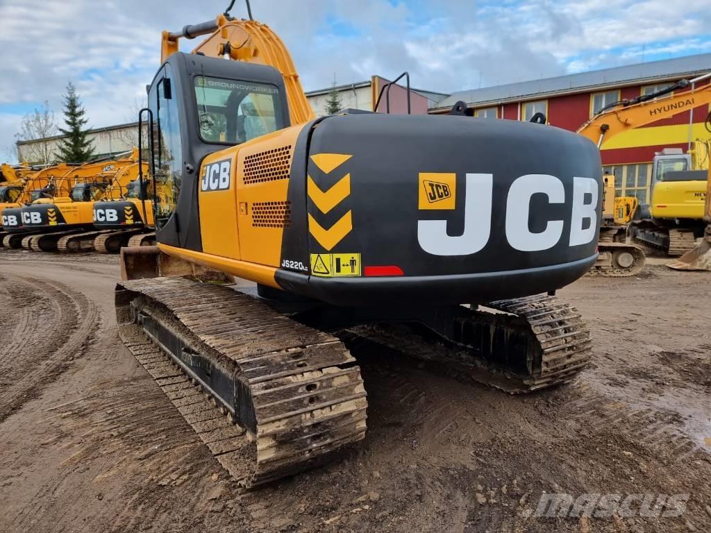 JCB JS 220 LC Kāpurķēžu ekskavatori