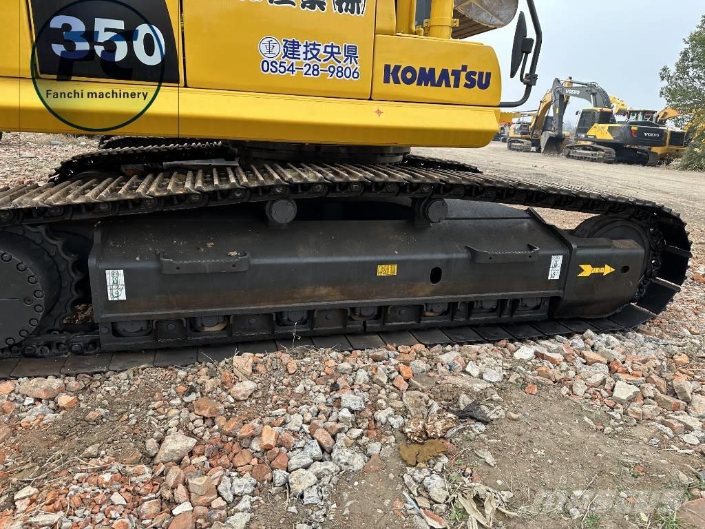 Komatsu 350 Kāpurķēžu ekskavatori