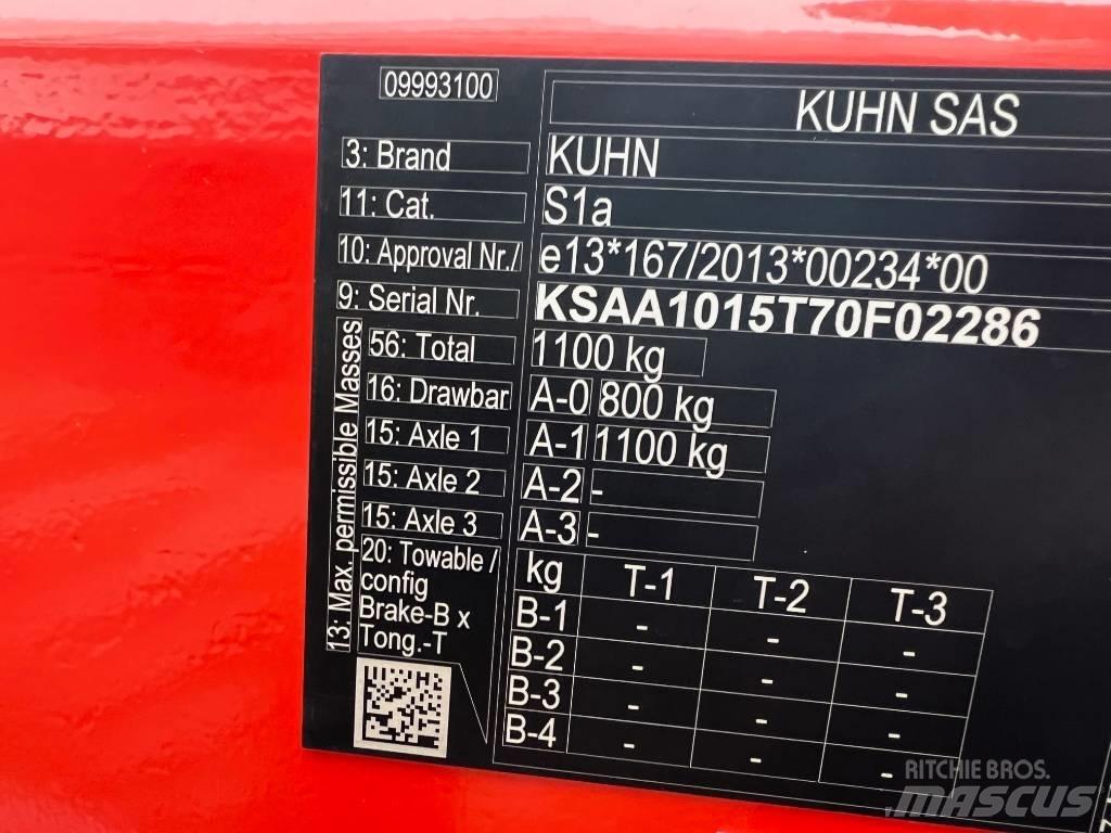 Kuhn GA 7501 Grābekļi un siena ārdītāji