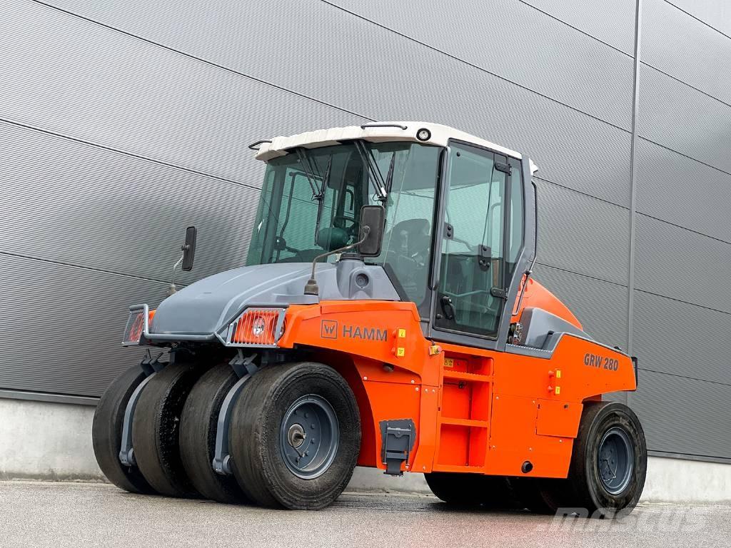 Hamm GRW 280-10 Pneimatiskie veltņi