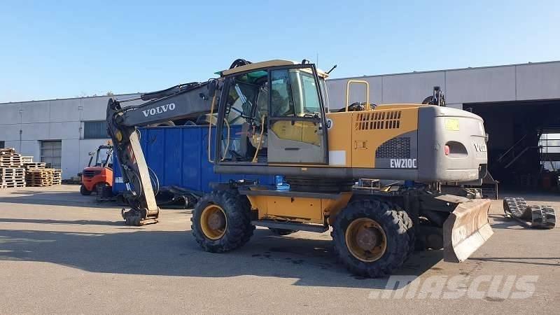 Volvo EW 210 C Ekskavatori uz riteņiem