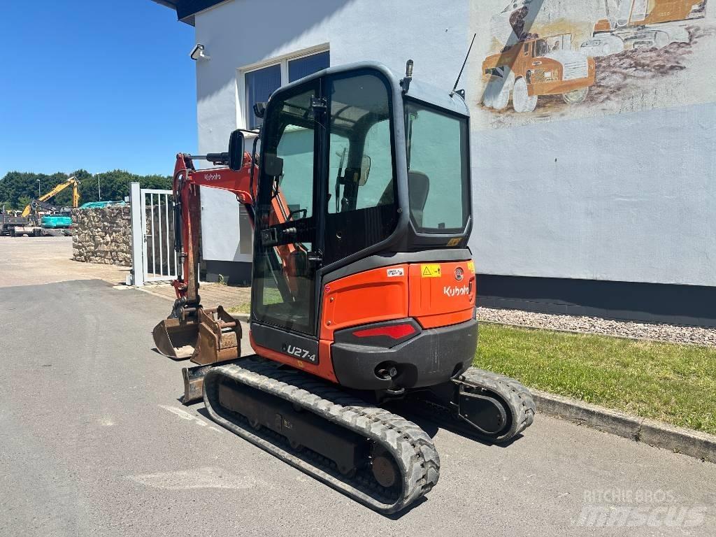 Kubota U 27-4 Mini ekskavatori < 7 t