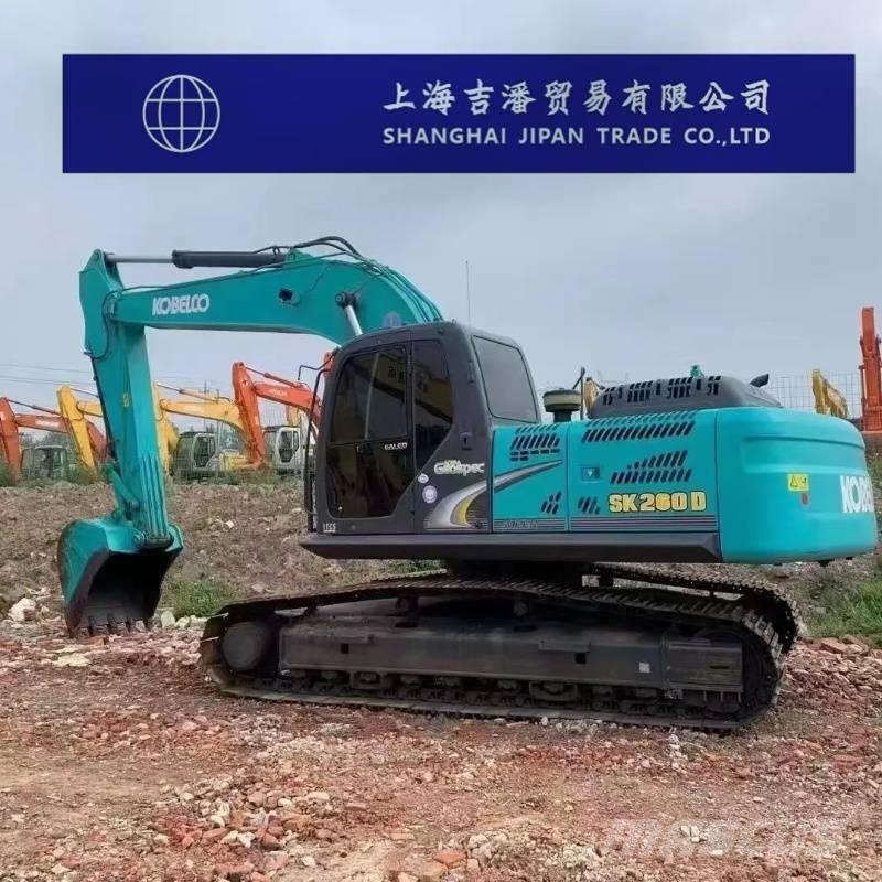 Kobelco sk260 Kāpurķēžu ekskavatori