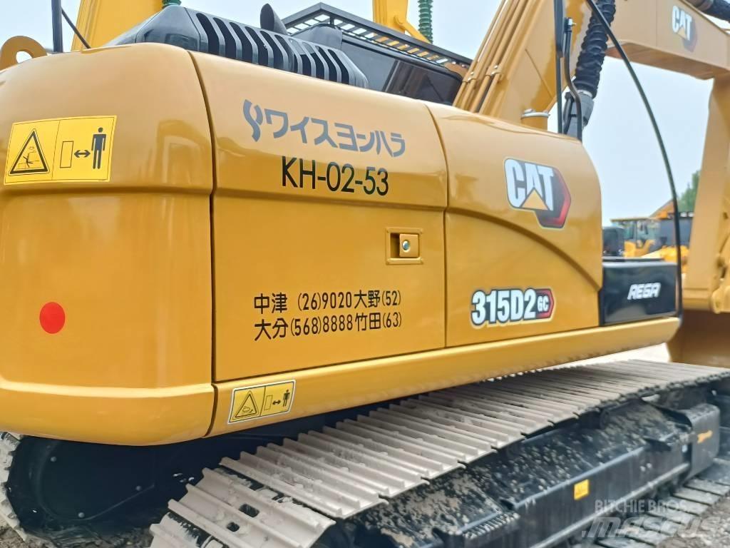 CAT 315 D Kāpurķēžu ekskavatori