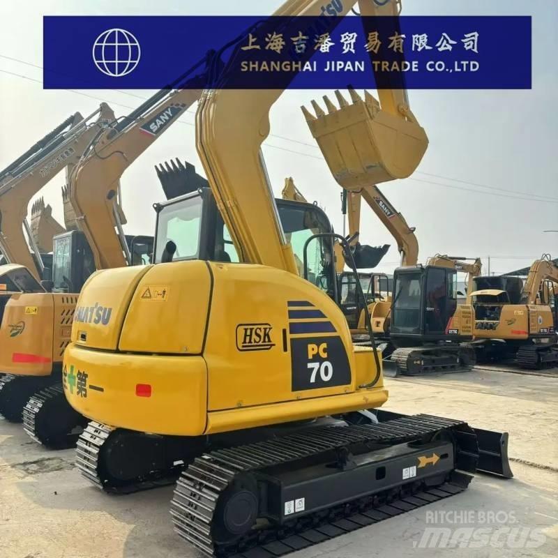 Komatsu PC 70 Kāpurķēžu ekskavatori