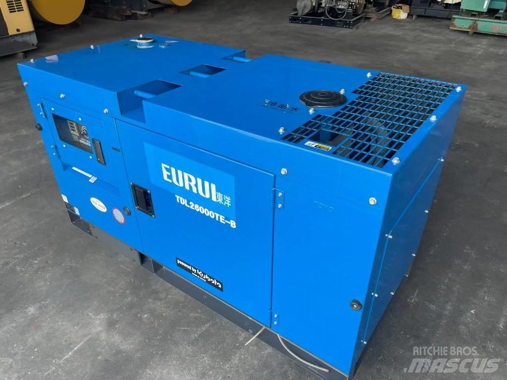 Kubota 20 KVA Dīzeļģeneratori