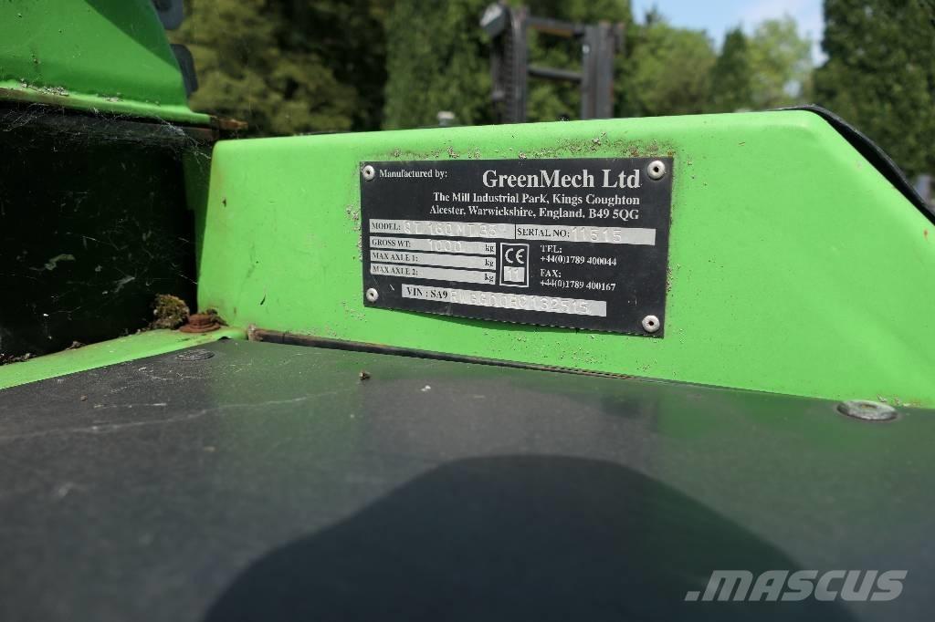 Greenmech QT-160-T Koksnes šķeldotāji