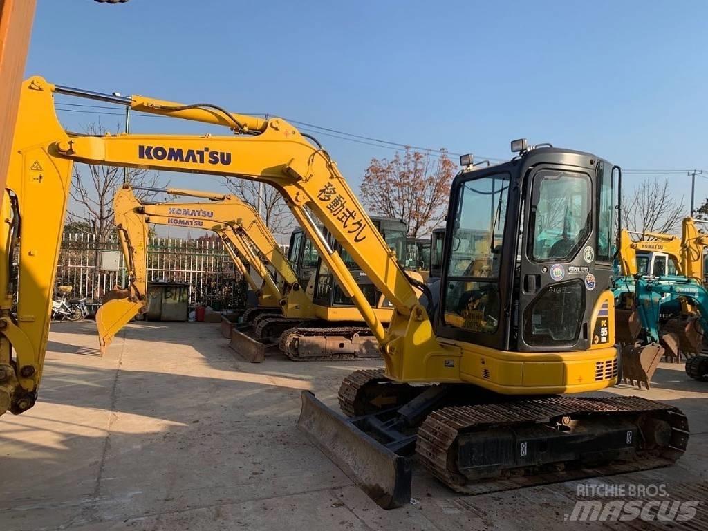 Komatsu PC 55 Mini ekskavatori < 7 t