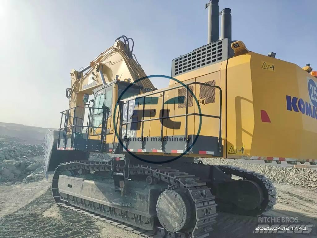 Komatsu PC 1250 Kāpurķēžu ekskavatori