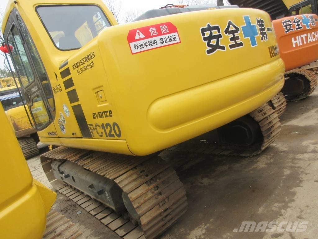 Komatsu PC 120 Kāpurķēžu ekskavatori