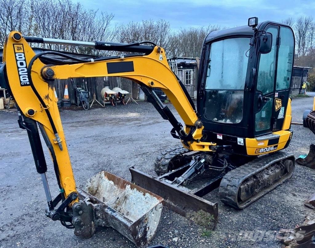 JCB 8026 CTS Mini ekskavatori < 7 t