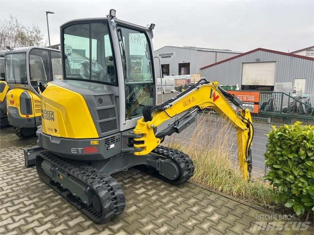 Wacker Neuson ET35 Kāpurķēžu ekskavatori