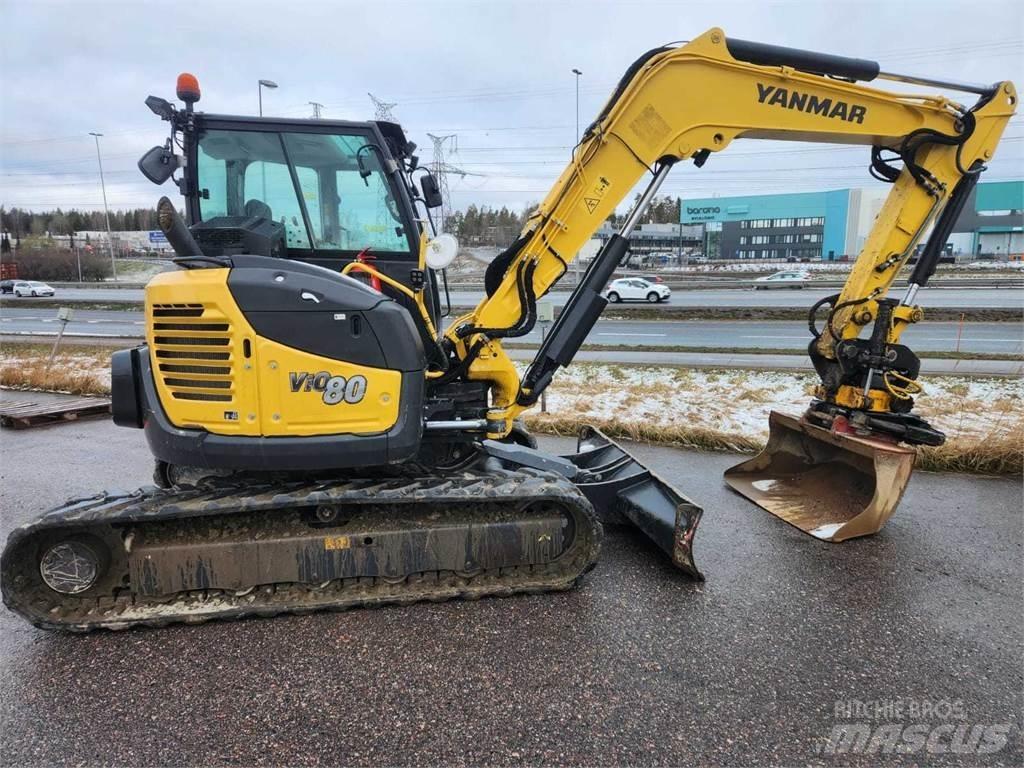 Yanmar VIO 80-1A Vidēja lieluma ekskavatori 7 t - 12 t