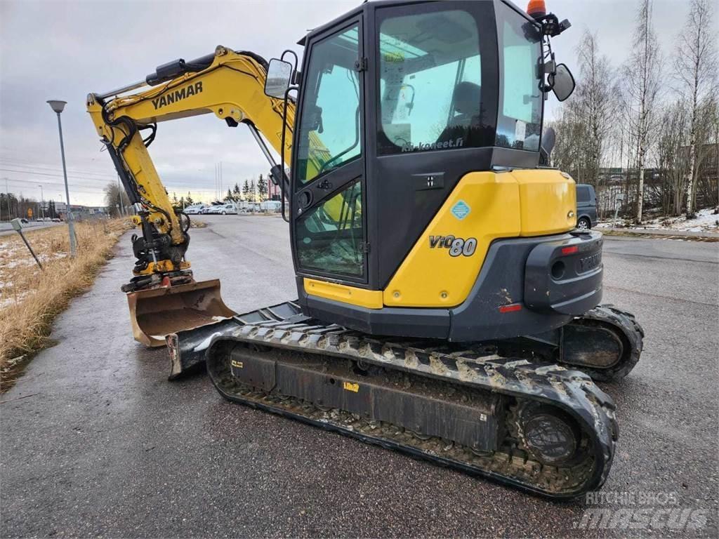 Yanmar VIO 80-1A Vidēja lieluma ekskavatori 7 t - 12 t