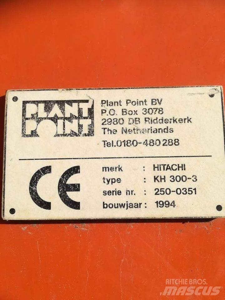 Hitachi KH 300 Kāpurķēžu ceļamkrāni