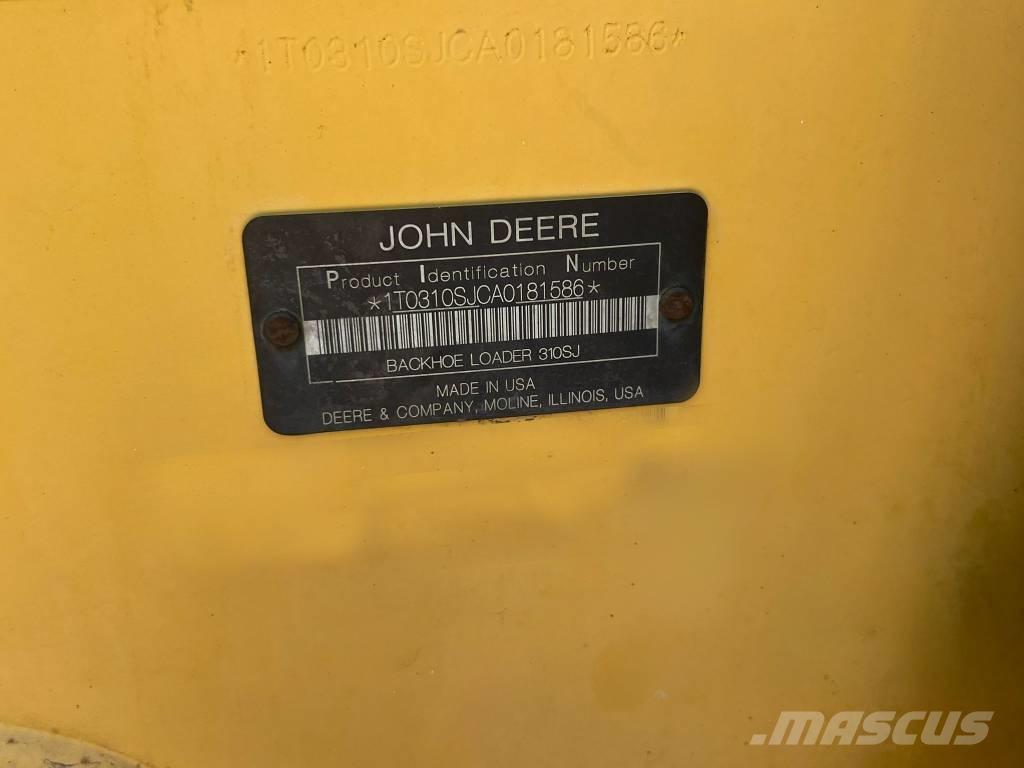 John Deere 310 SJ Ekskavatori-iekrāvēji