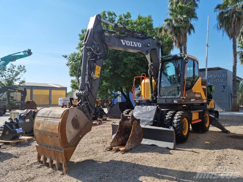 Volvo EWR 150 E Ekskavatori uz riteņiem