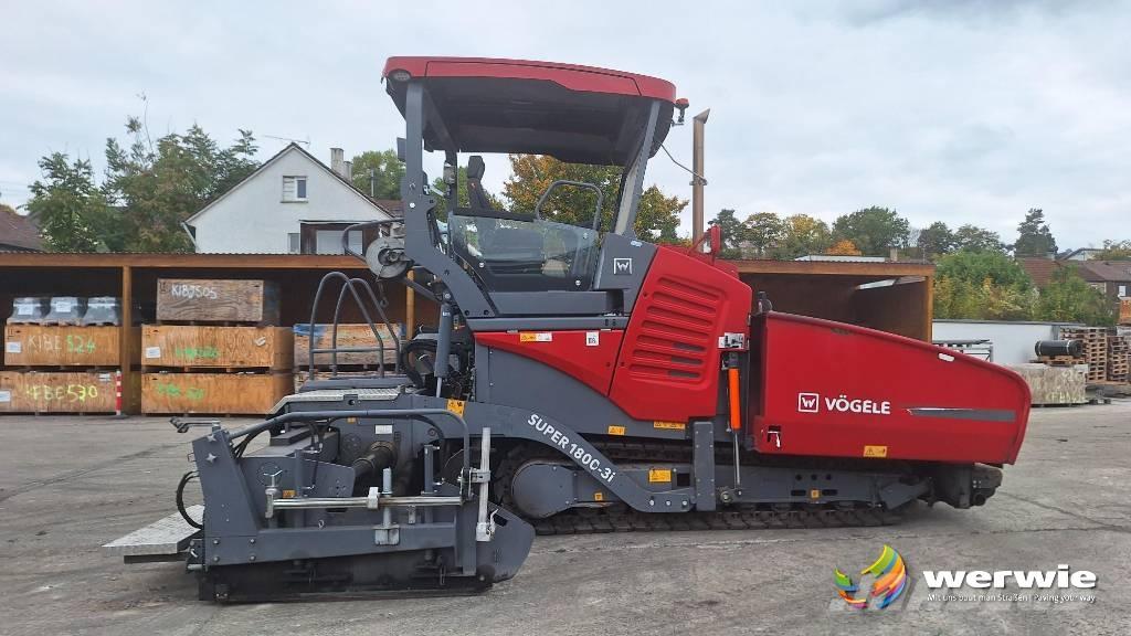 Vögele SUPER 1800-3i Asfalta klājēji
