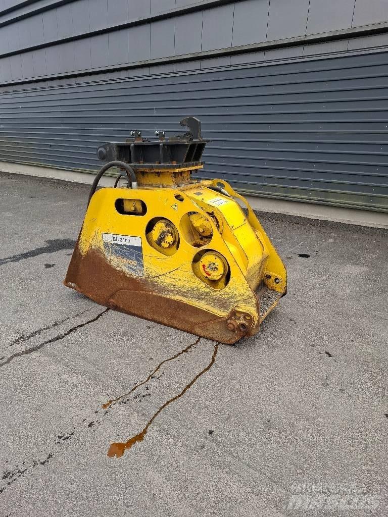 Epiroc BC 2100 Drupināšanas kausi