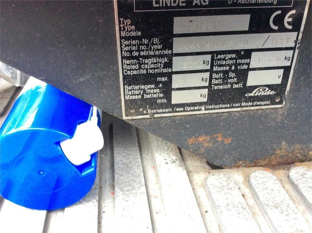 Linde H120D Tehnika ar dīzeļa dzinēju