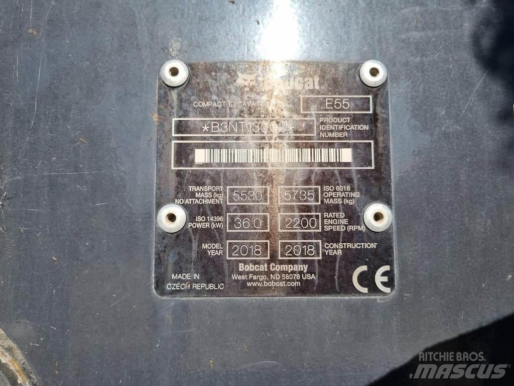 Bobcat E55 Mini ekskavatori < 7 t