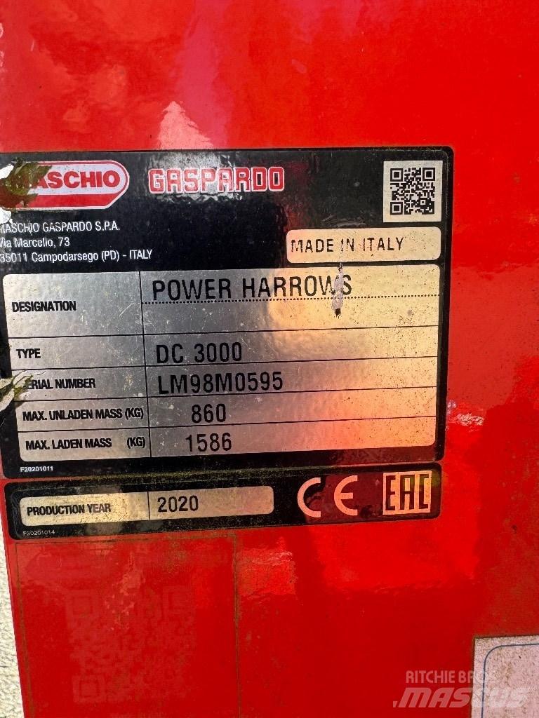 Maschio DC 3000 Augsnes frēzes