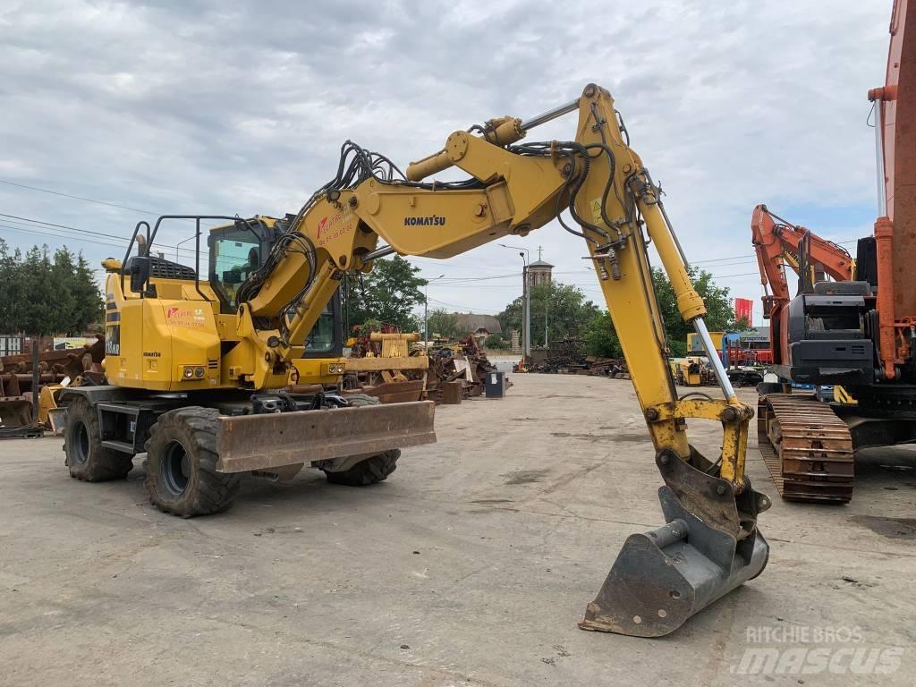 Komatsu PW118MR-11W Ekskavatori uz riteņiem