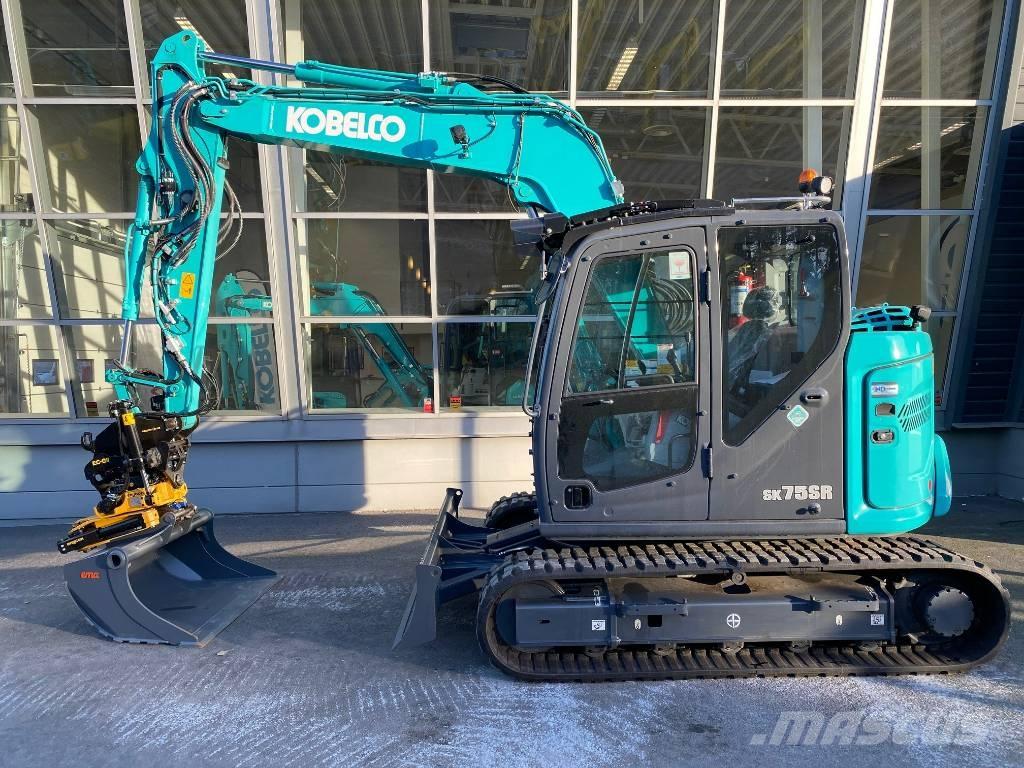 Kobelco SK75SR-7 Kāpurķēžu ekskavatori