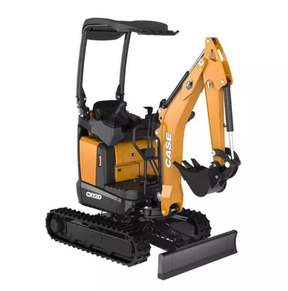 CASE CX 12 D Mini ekskavatori < 7 t