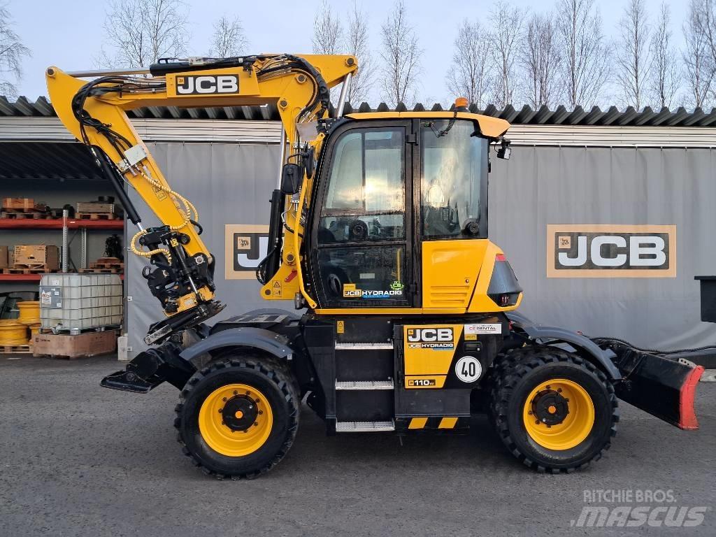 JCB HD110W Ekskavatori uz riteņiem