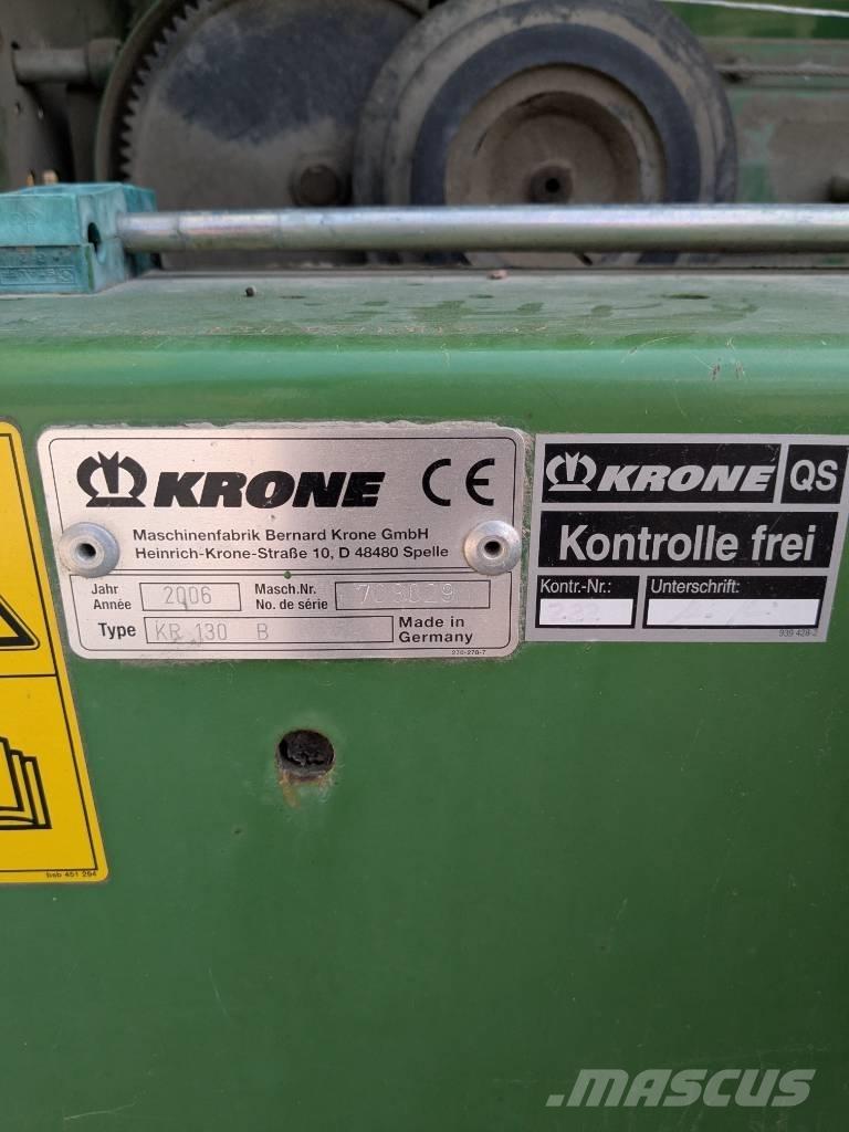 Krone KR 130 Rituļu preses
