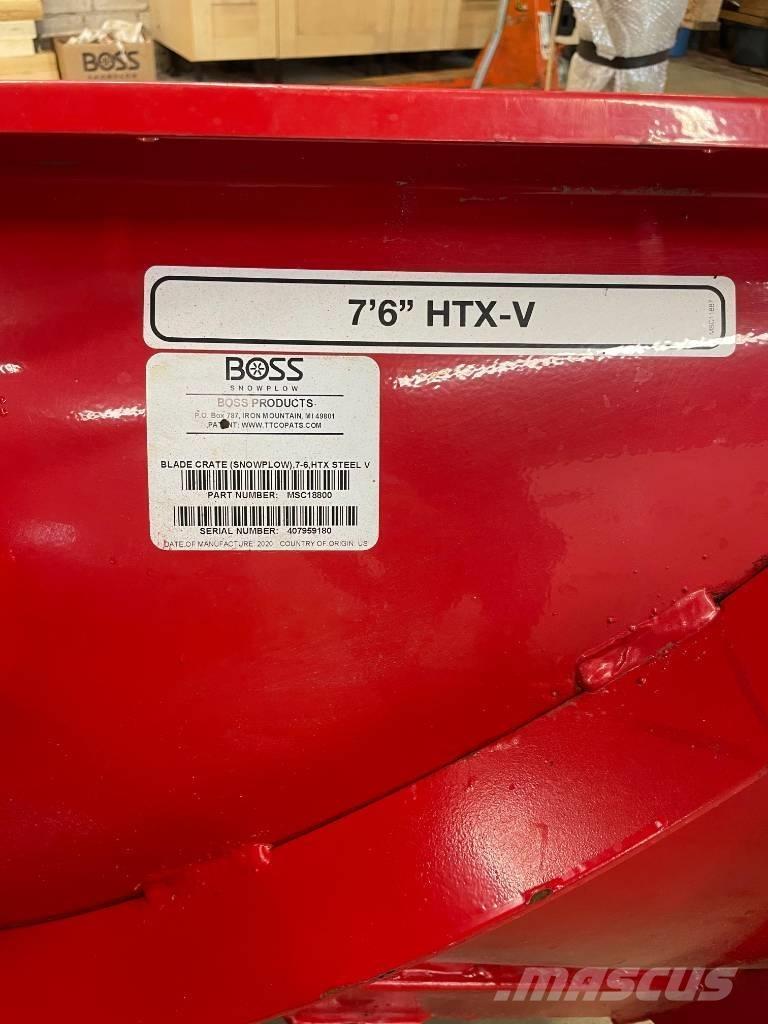 Boss 7'6'' HTX-V Sniega naži un tīrītāji