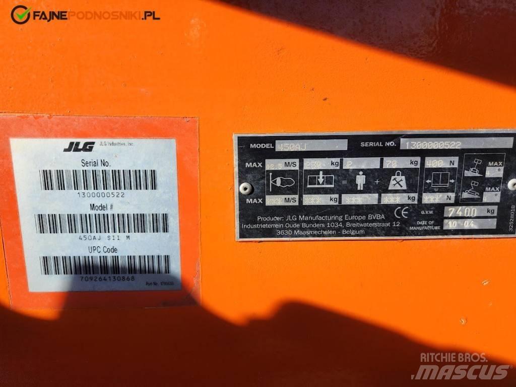 JLG 450 AJ II Strēles pacēlāji