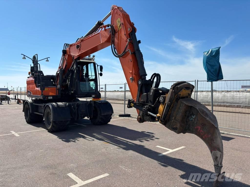 Doosan DX 160 W Ekskavatori uz riteņiem