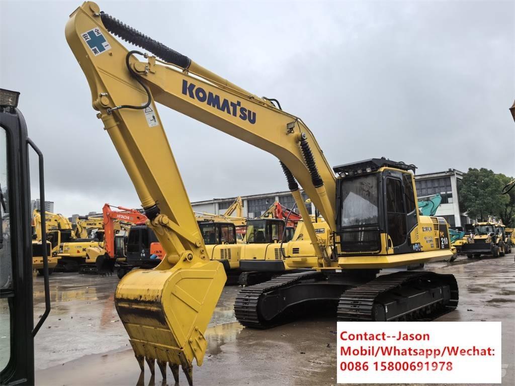 Komatsu PC210 Kāpurķēžu ekskavatori