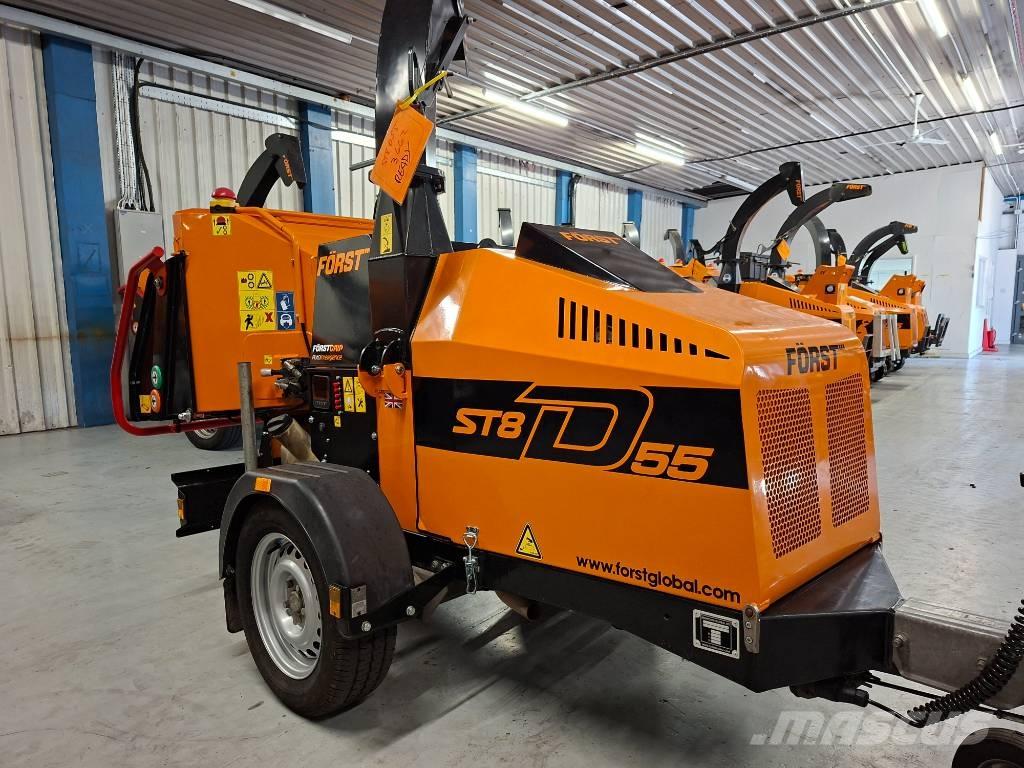 Forst ST8D Koksnes šķeldotāji
