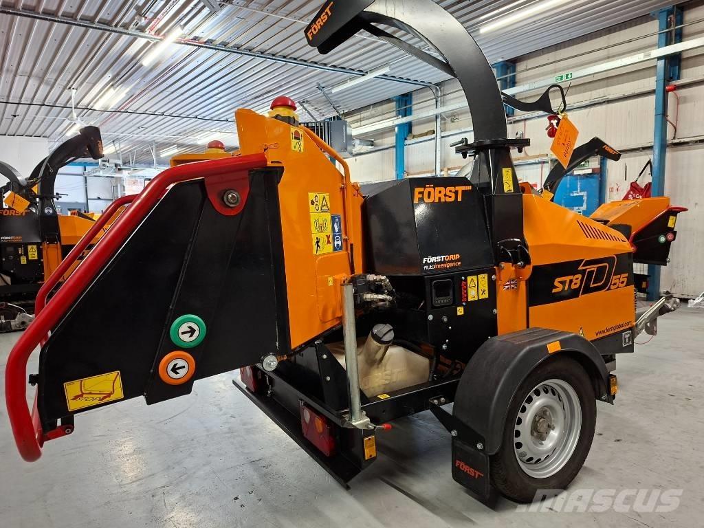 Forst ST8D Koksnes šķeldotāji